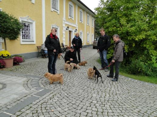 Kurzer Stopp beim Kürbishof